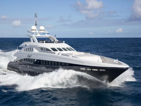 lady l 146 heesen luxury yacht charter bahamas