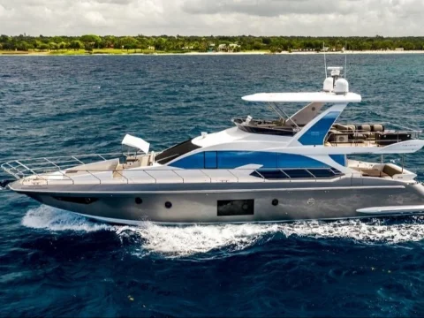 MY Litquidity Azimut 68 Luxury Yacht Charter Rental Miami