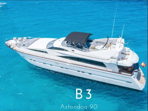 yacht charter ibiza Astondoa 90 MY Alen