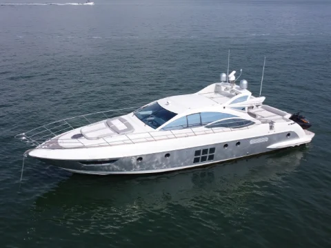 Life is Great Azimut 62 luxury yacht charter miami