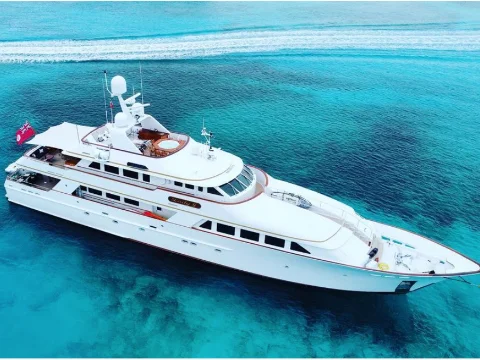 palmer johnson 142 lady j luxury mega yacht charter in the bahamas