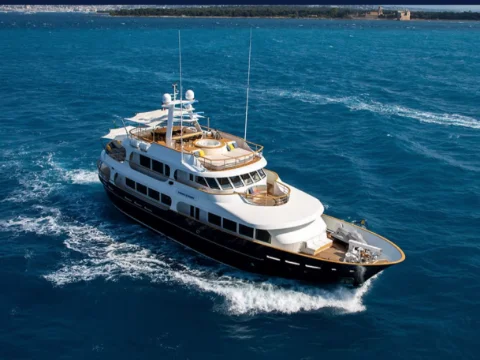 Robbie Bobby yacht for charter west med