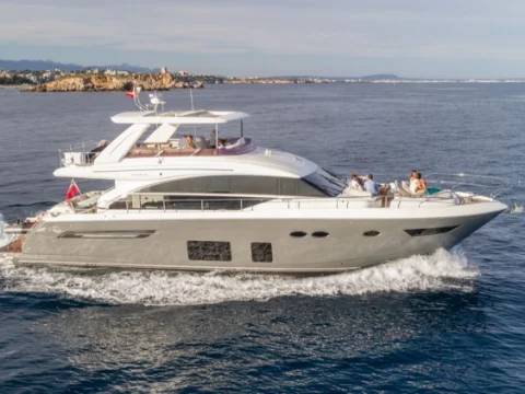 Princess 68 MY Free soul yacht charter Mallorca