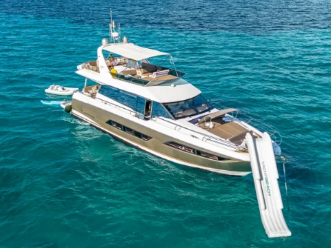 PRESTIGE 680 MY BLUE M YACHT CHARTER MALLORCA