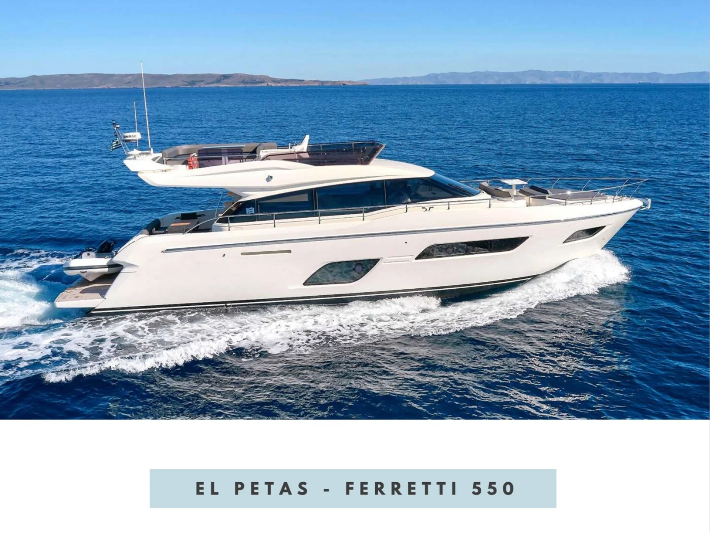 EL PETAS | Ferretti 550  - Photo 3