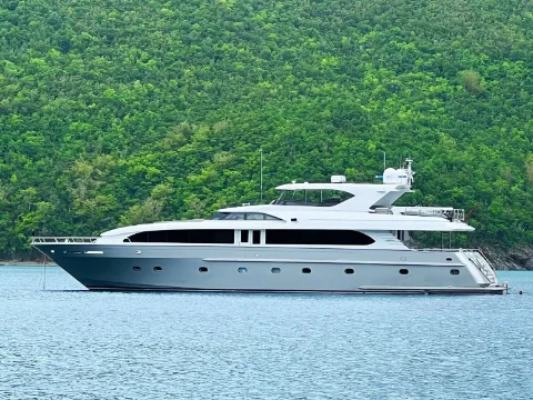 MY Outta Touch | Intermarine 105 | Yacht Charter Virgin Islands