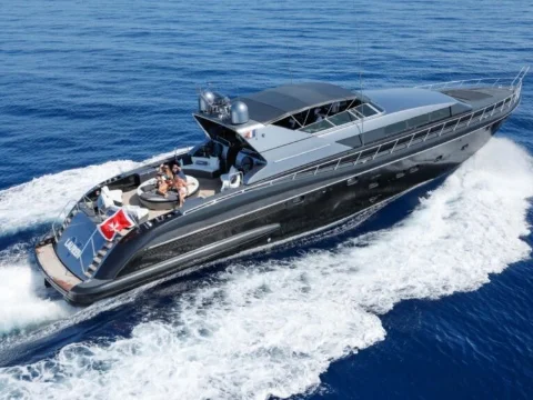 mangusta 103 Lauren V yacht charter french riviera