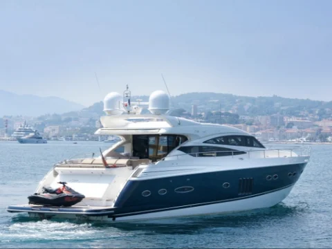 princess v78 gitana yacht charter french riviera