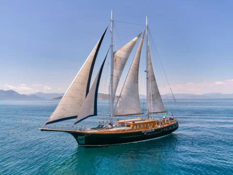 S/Y Myra Scooner 90 Yacht Charter Greece