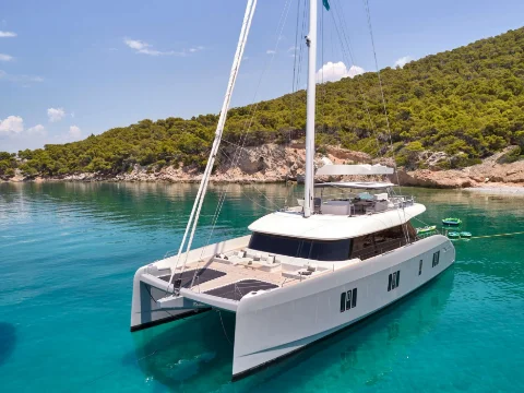 sunreef 80 sy above and beyond yacht charter greece