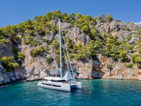 SY Aloia Fountaine Pajot 67 Yacht Charter Greece