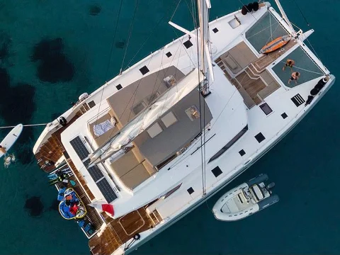 S/Y Serenissima Fountaine Pajot 67 Yacht Charter Greece
