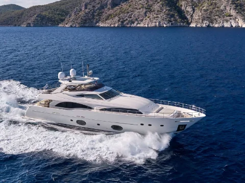 M/Y  | Seven S | Ferretti 97  | Yacht Charter Greece
