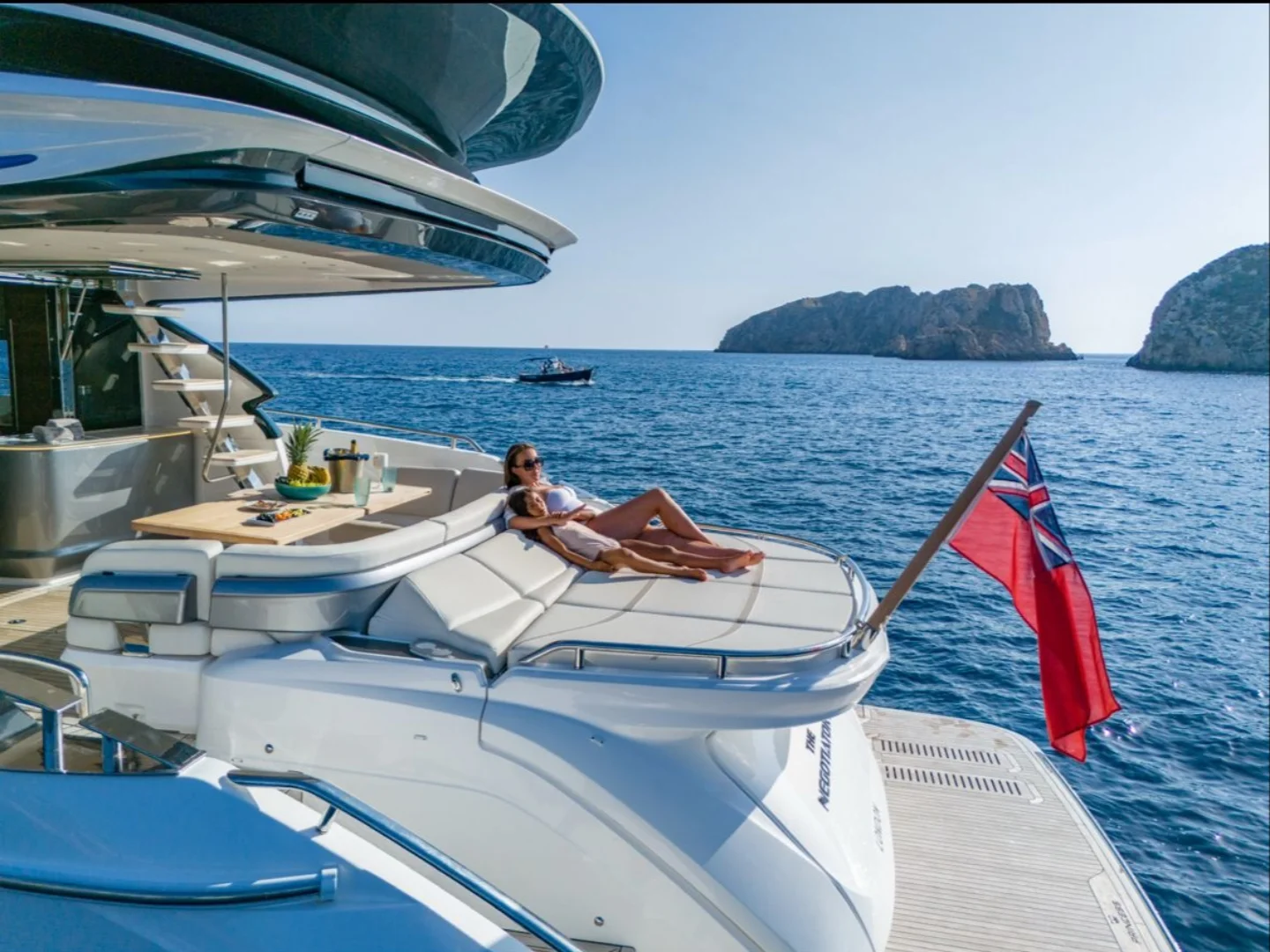 yacht charter mallorca Princess s66 negotiator