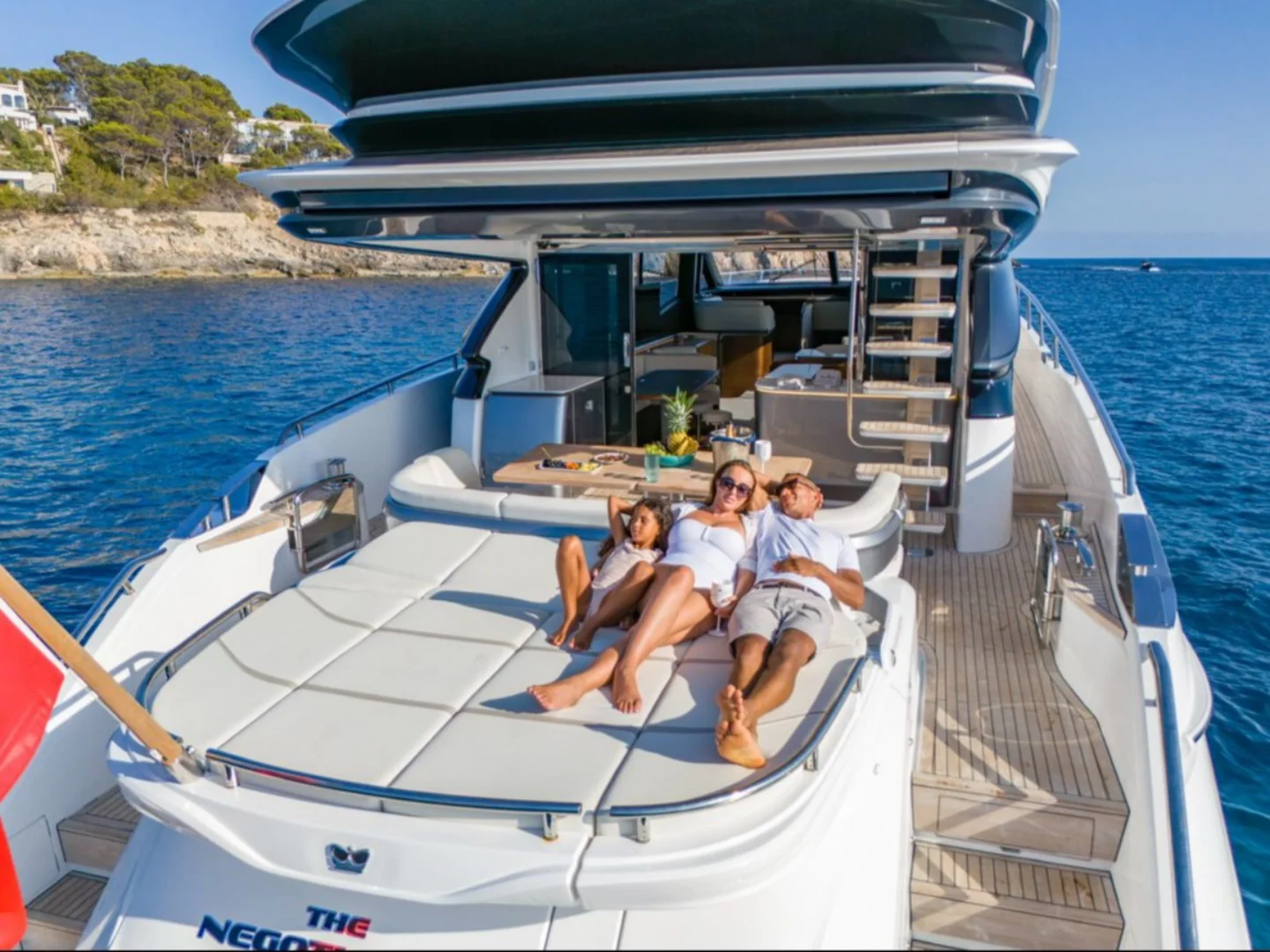 yacht charter mallorca Princess s66 negotiator