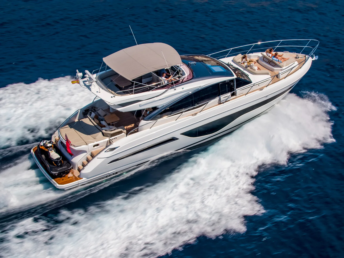 yacht charter mallorca Princess s66 negotiator