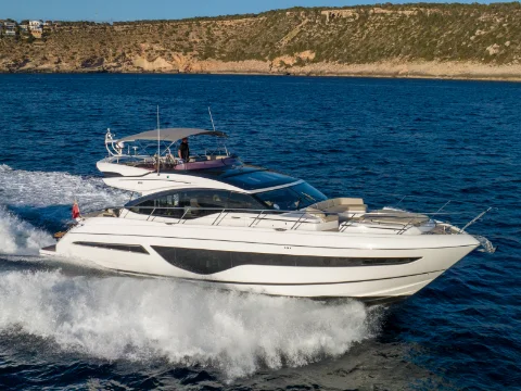 yacht charter mallorca princess s66 the negotiator