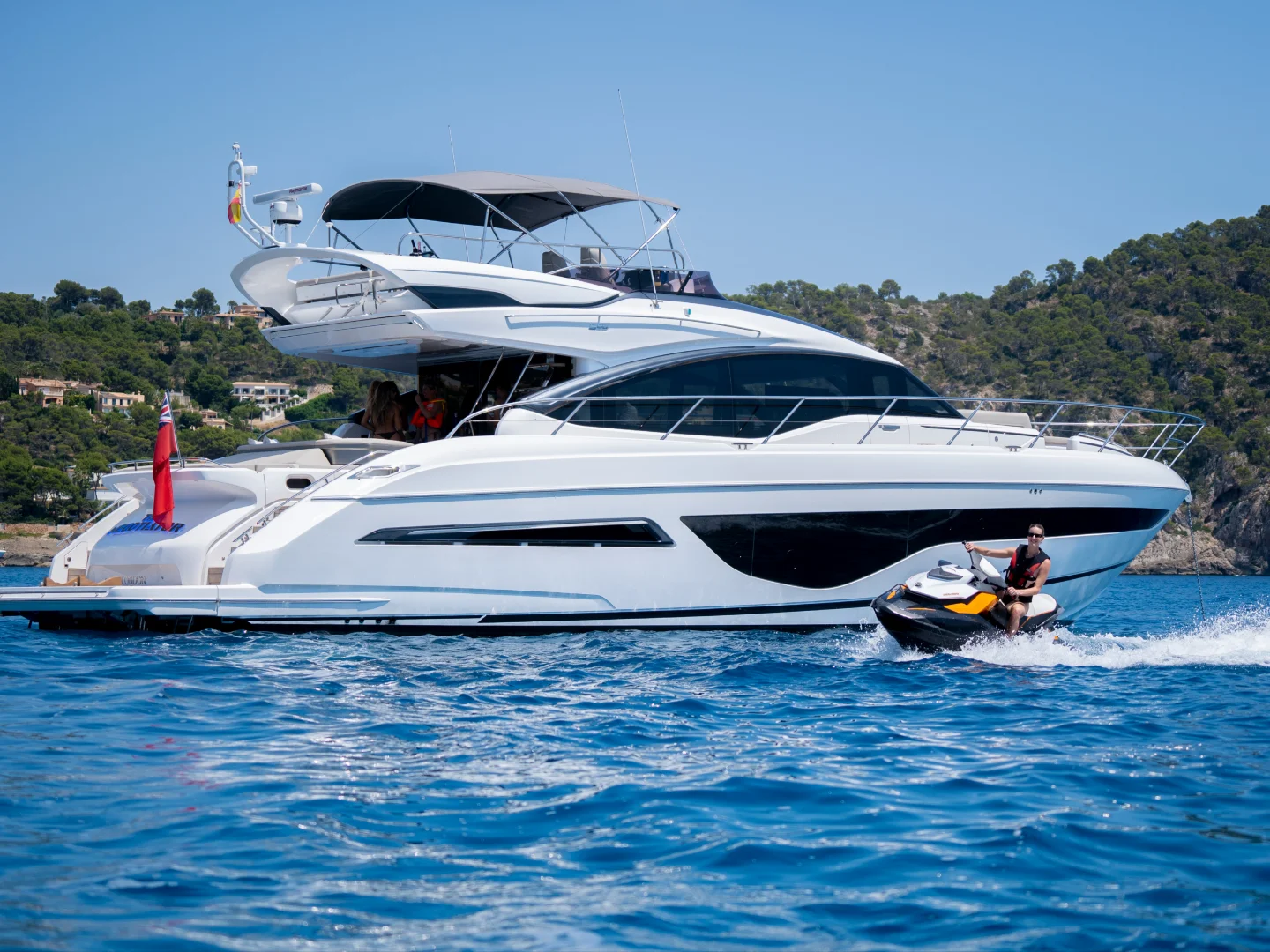 yacht charter mallorca Princess s66 negotiator