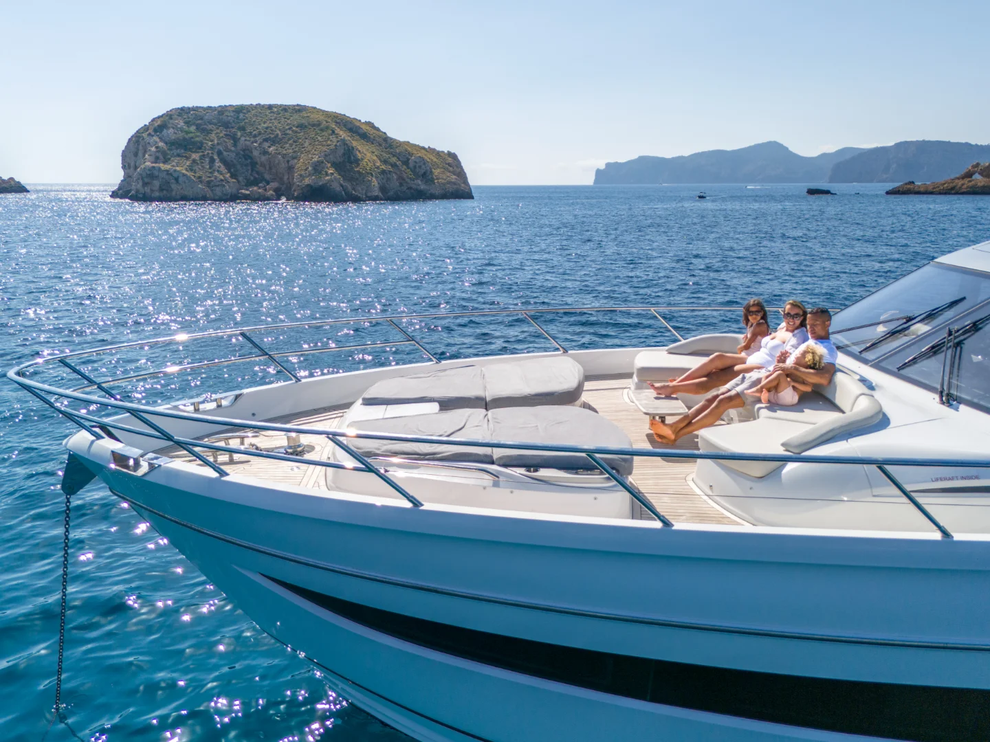 yacht charter mallorca Princess s66 negotiator