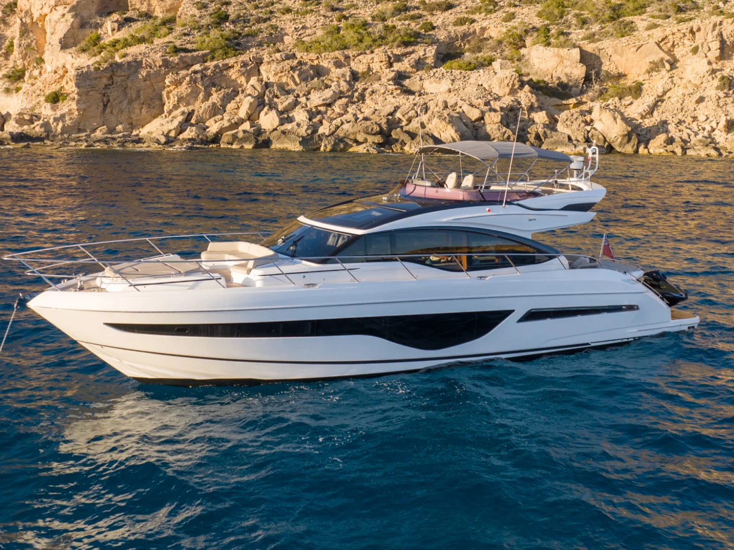 yacht charter mallorca Princess s66 negotiator