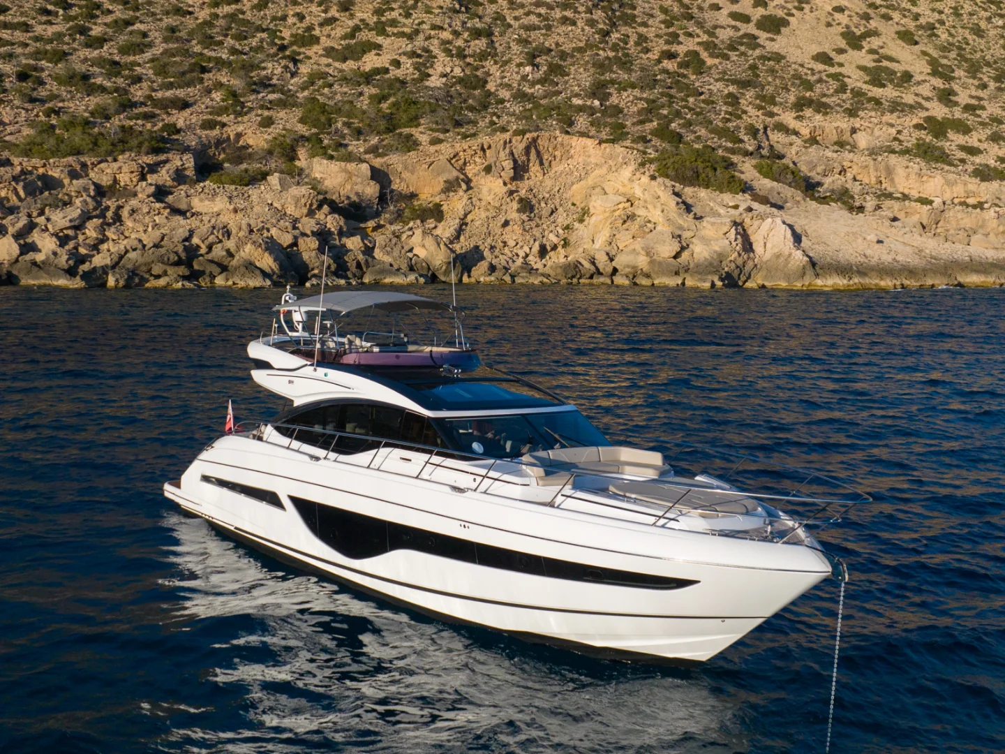 yacht charter mallorca Princess s66 negotiator