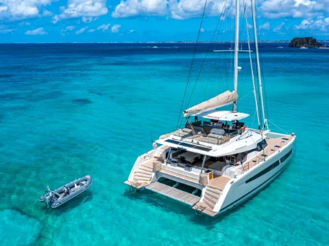 SY Adeona I Fontaine Pajot I Yacht charter Caribbean Islands