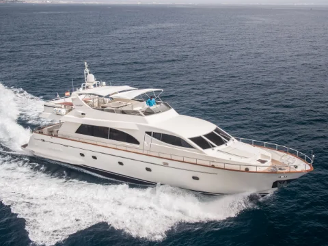 MY Georg I Falcon 88 yacht charter Mallorca