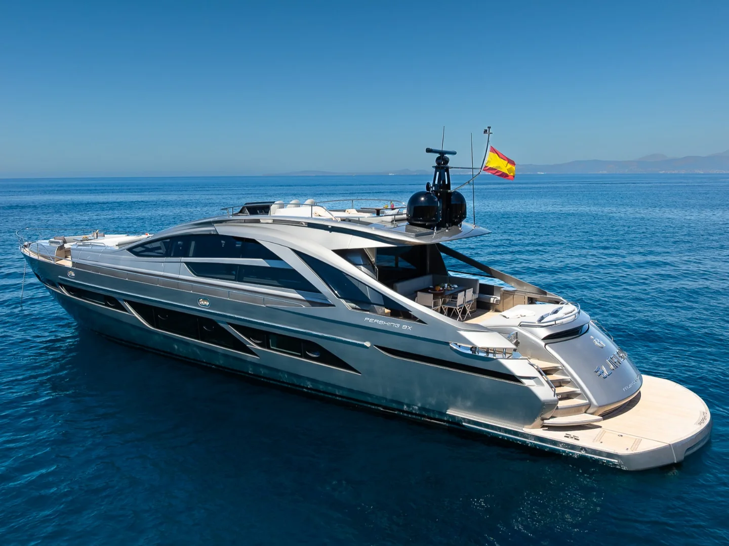 EL MACANN | Pershing 9X yacht charter in Mallorca