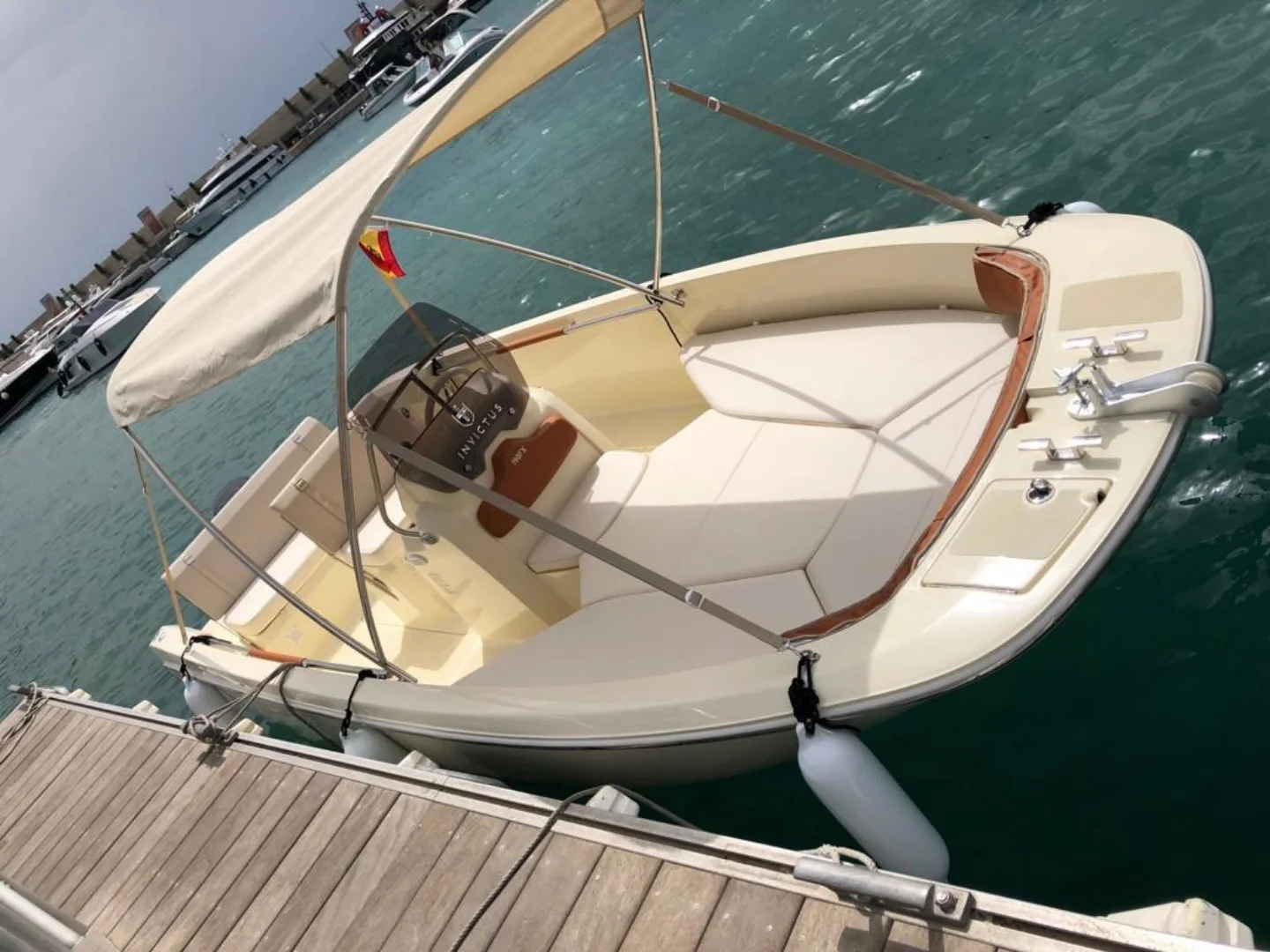 Invictus 190 l Great boat rental In Port Adriano - Photo 5