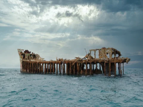 Sapona Wreck and Chub Cay